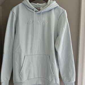 (NEW) Puma Light Blue Fleece Hoodie